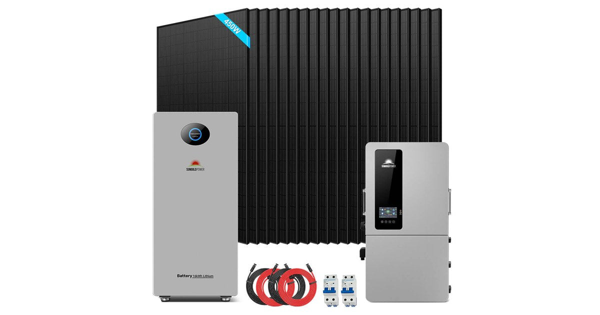 DIY home solar kit with panels, battery and hybrid inverter - solar costs after the federal tax credit ended