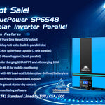 Sungold Power 6,500W 48V Solar Charge Inverter Parallel + WiFi Monitor UL1741 Standard
