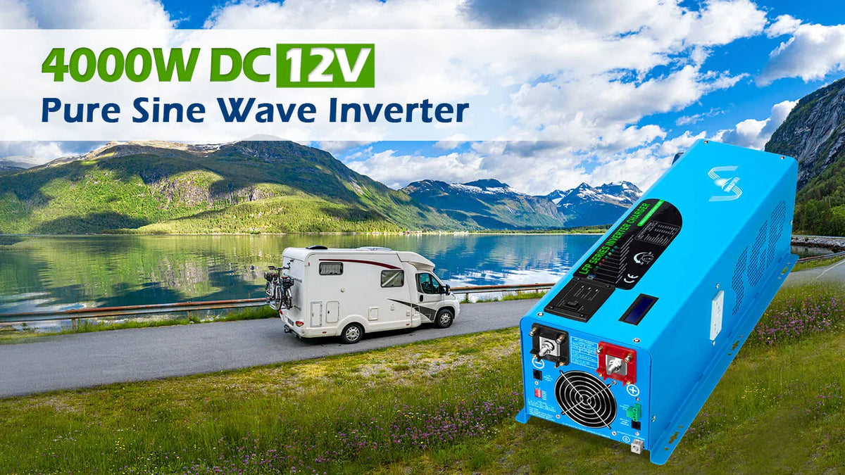 Sungold Power 4,000W 12V Pure Sine Wave Inverter with Charger