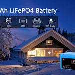 Sungold Power 12V 200Ah LiFePO4 Deep‑Cycle Lithium Battery with Bluetooth, Self‑Heating & IP65