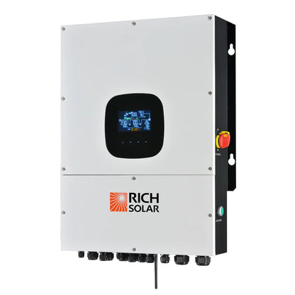 RICH SOLAR NOVA 10,000W Hybrid Inverter |12,000W PV Input | 48V 120/240V Split Phase PRE-ORDER