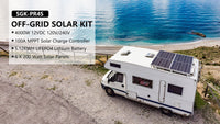Sungold Power 4,000W Off‑Grid Solar Kit 12VDC 120V/240V LiFePO₄ Battery 1,200W Solar Backup SGK‑PR4S