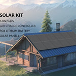 Sungold Power Off‑Grid 6,000W Solar Kit 48VDC 120V/240V Inverter | LiFePO4 10.24 kWh Battery & 6×370W Solar Panels (SGK‑PRO64)