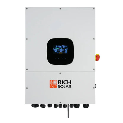 RICH SOLAR NOVA 10,000W Hybrid Inverter |12,000W PV Input | 48V 120/240V Split Phase PRE-ORDER