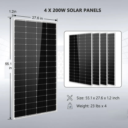 SUNGOLD POWER SOLAR KIT 3000W 24V INVERTER 120V OUTPUT 5.12KWH LITHIUM BATTERY 800 WATT SOLAR PANEL SGKT-3PRO