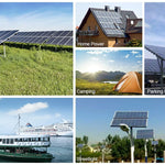 SunGoldPower 200W 48V Monocrystalline Solar Panels Kit
