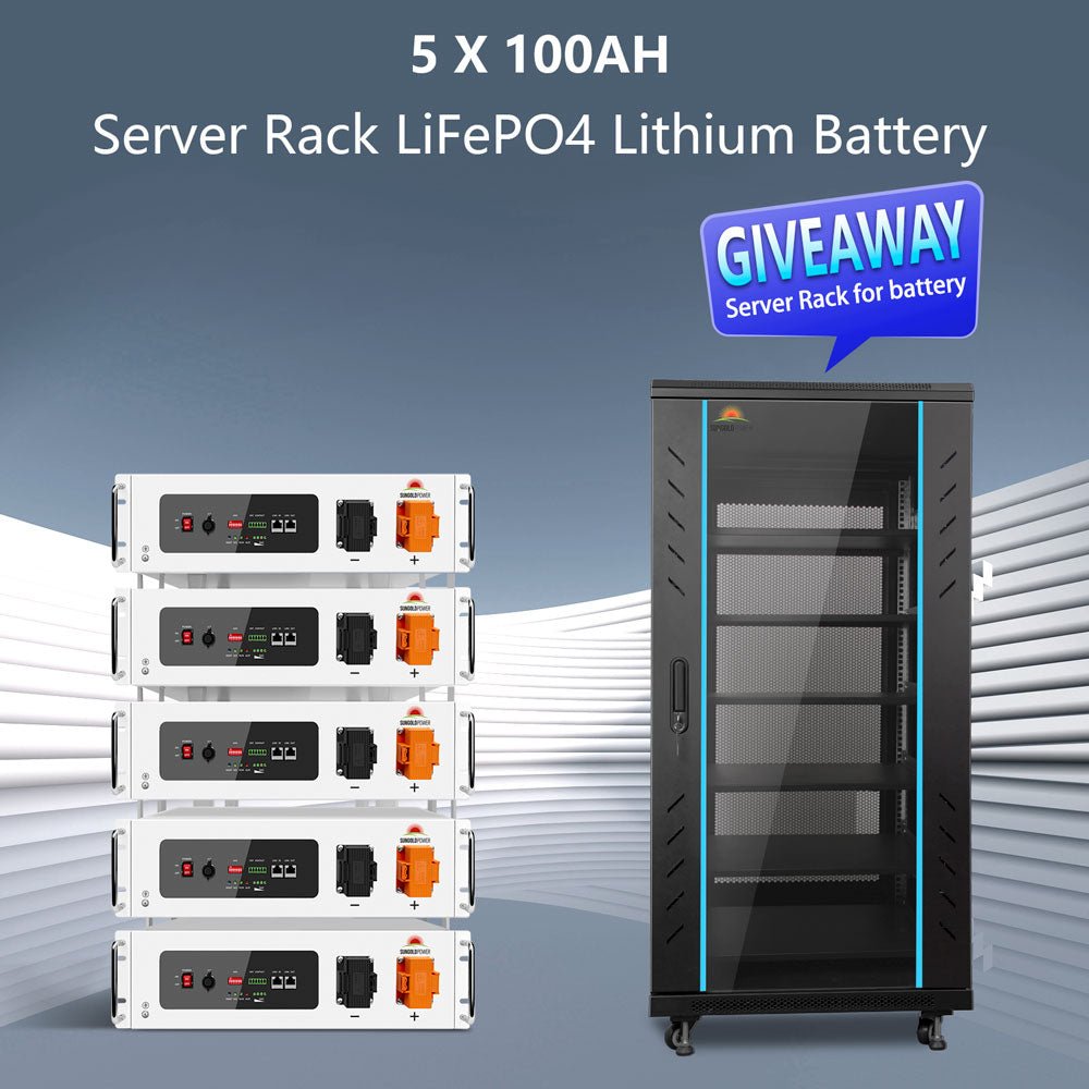 Sungold Power 10kW Off-Grid Solar Kit 48V 120/240V | 32.14kWh PowerMax Outdoor Lithium Battery | 12 x 550W Solar Panels | SGR-10K32P