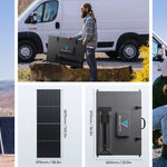 BLUETTI 420W 48V Monocrystalline Portable Solar Panel