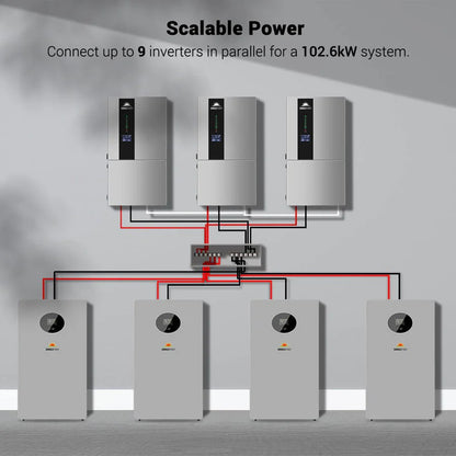 SUNGOLD POWER 11.4KW 48V Split Phase Hybrid Inverter SGN11.4KHB-48