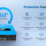 Complete 48V Power System - 14.3kWh LiFePO4 Lithium Battery Bank | 8,000W Power Output