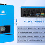 Sungold Power 10,000W 48V Split Phase Solar Inverter