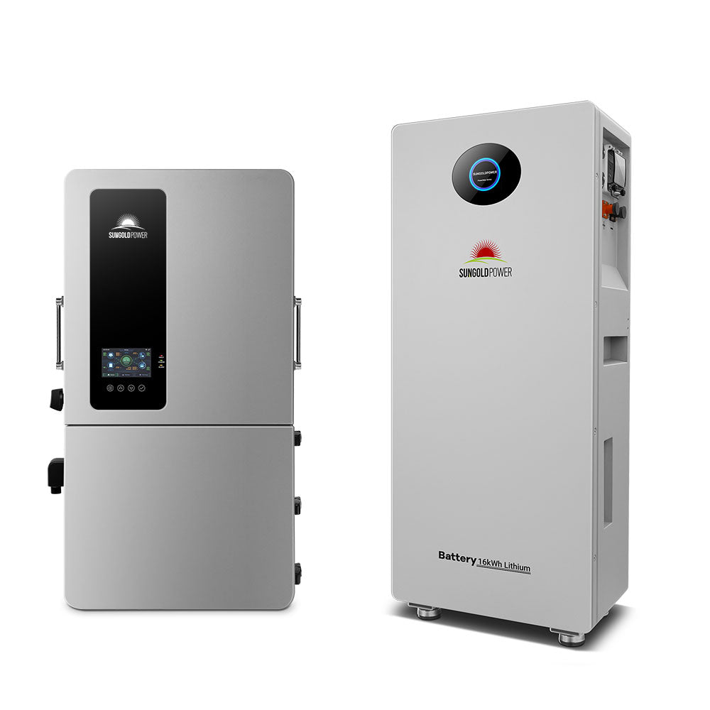 Sungold Power SGS-12K18MAX 12kW 48V All-in-One Hybrid Solar Inverter | 200A Whole-Home Backup | 18kW PV