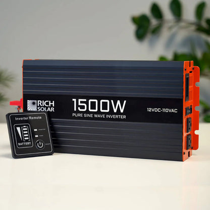 Rich Solar 1500W 12V Industrial Pure Sine Wave Inverter | NOVA PURE 1.5K