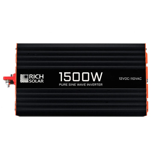 Rich Solar 1500W 12V Industrial Pure Sine Wave Inverter | NOVA PURE 1.5K