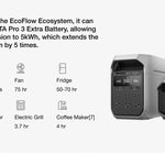 EcoFlow DELTA 3 Plus 1,800W 1,024Wh Plus Portable Solar Power Station