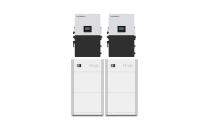 Off-Grid 24kW Output Power System | 48V 20.4kWh ETHOS Battery Backup | BigBattery