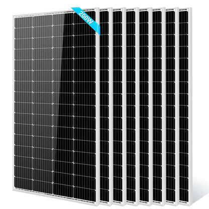 SUNGOLD POWER 200W MONOCRYSTALLINE SOLAR PANELS KIT