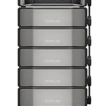 The EcoFlow DELTA Pro Ultra 7,200W 30,000Wh Portable Power Station is a wheeled, stackable kit with multiple battery modules and a control panel—perfect for any off-grid power system.