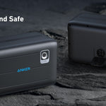 Anker SOLIX F2600 Portable Solar Generator with BP2600 Expansion Battery - 5120Wh Storage, 2400W Output, 200W Solar Panel