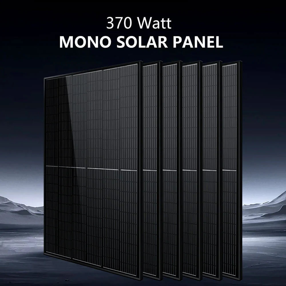 Sungold Power Off‑Grid 6,000W Solar Kit 48VDC 120V/240V Inverter | LiFePO4 10.24 kWh Battery & 6×370W Solar Panels (SGK‑PRO64)