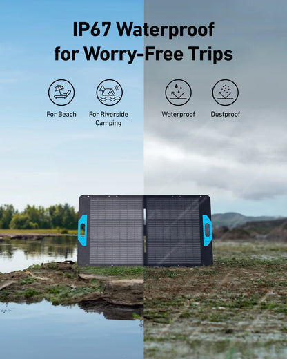 Anker SOLIX 100W PS100 Portable Solar Panel