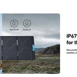 Anker SOLIX F3800 PLUS 6,000W 3.84kWh Portable Power Station + 400W Portable Solar Panels