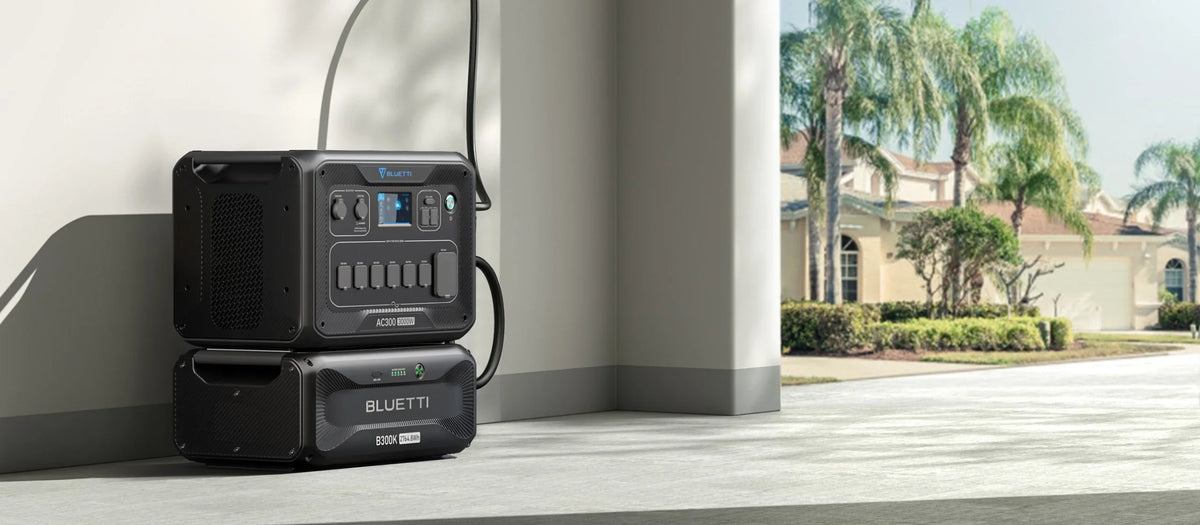 BLUETTI AC300+B300K 3,000W 2,764.8Wh Power Station | Home Battery Backup