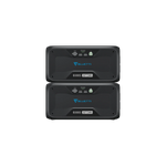 Two stacked Bluetti B300S battery modules, each labeled “3072Wh,” feature black casing and front control buttons—an expandable, rechargeable power solution that meets your energy needs.