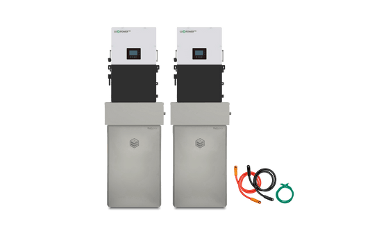 Off-Grid 24kW Output Power System | 48V 28.6kWh RHINO 2 Battery Backup | BigBattery