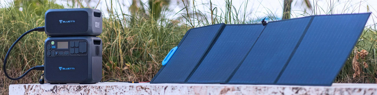 Bluetti AC200MAX + B230 Portable Power Station | 2,200W Power Output | 2,048Wh Battery Capacity