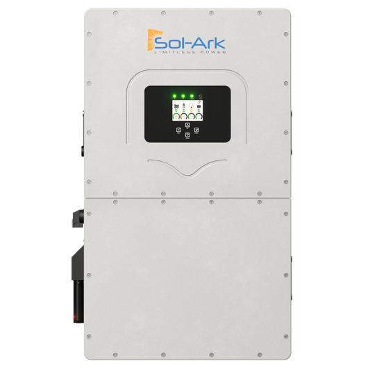 Sol-Ark 30K 120/208V 3-Phase Commercial Hybrid Inverter | 10 Year Warranty