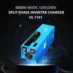 Sungold Power Off‑Grid 6,000W Solar Kit 48VDC 120V/240V Inverter | LiFePO4 10.24 kWh Battery & 6×370W Solar Panels (SGK‑PRO64)
