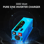 Sungold Power 3,000W Off‑Grid Solar Kit 12VDC 120V Output LiFePO₄ Battery 600W Solar Backup SGK‑PRO3
