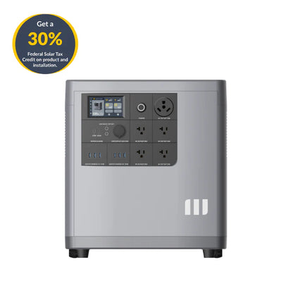 Mango Power E 3,000W 7,000kWh 120V Home Backup | Portable Power Station