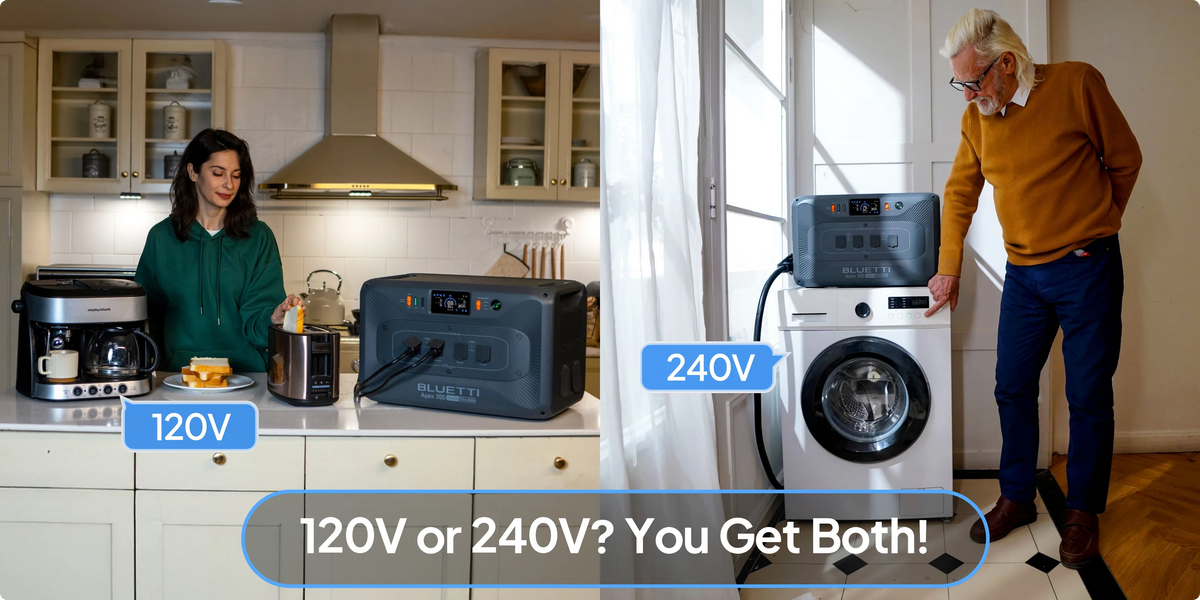 Bluetti Apex 300 Portable Power Station | 2,764.8Wh | 3,840W | Home Battery Backup