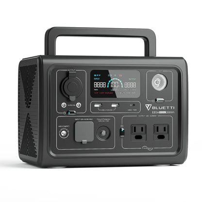 BLUETTI EB3A 600W 268Wh Portable Power Station