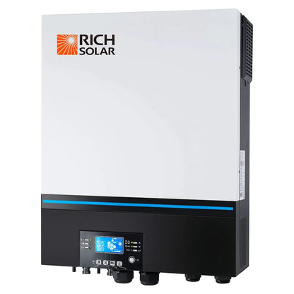 RICH SOLAR 4000W 48V 120VAC Complete Solar Kit