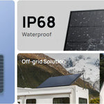 EcoFlow 400W 24V Monocrystalline Rigid Solar Panel