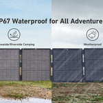 Anker SOLIX F1500 Solar Generator - 1536Wh Battery Storage | 1800W Power Output | 200W Solar Panel