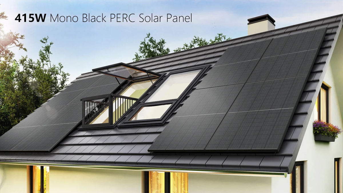 Sungold Power 415W 48V Mono Black PERC Solar Panels Kit