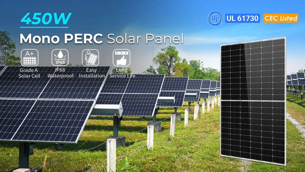 Sungold Power 450W 48V Monocrystalline PERC Solar Panels Kit