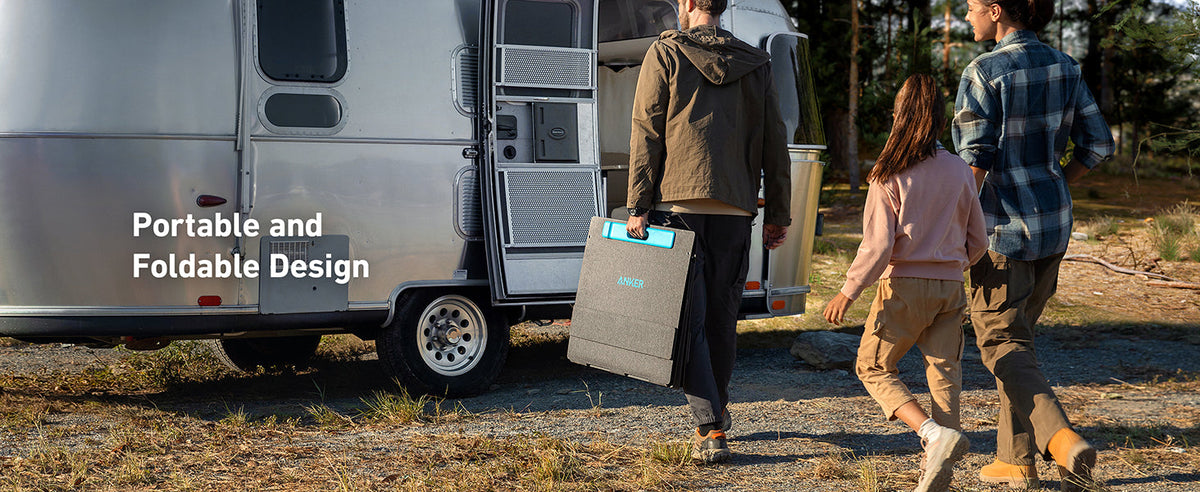 Anker SOLIX F1500 Solar Generator - 1536Wh Battery Storage | 1800W Power Output | 200W Solar Panel