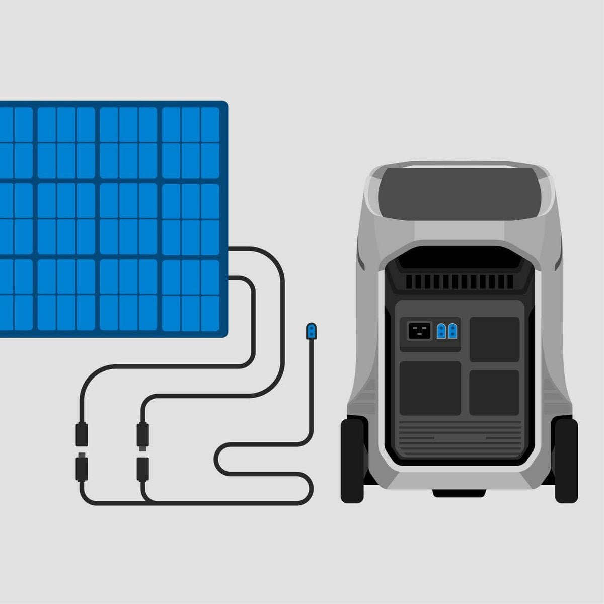 EcoFlow Delta Pro 3 Portable Solar Power Station 4,000W 4,096Wh