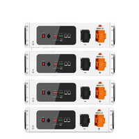 4 x Sungold Power Server Rack 5,120Wh 48V 100Ah Lithium Battery Self-Heating SGH48100T