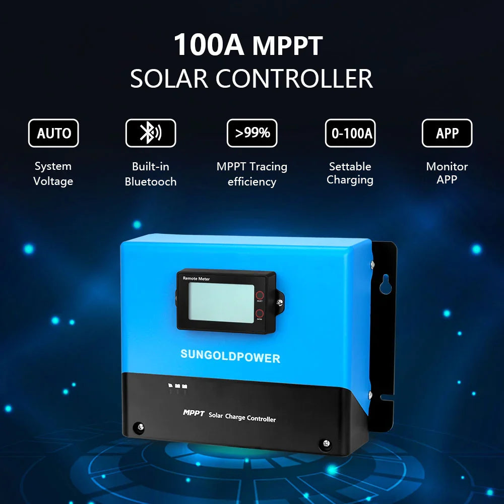 Sungold Power Off‑Grid 6,000W Solar Kit 48VDC 120V/240V Inverter | LiFePO4 10.24 kWh Battery & 6×370W Solar Panels (SGK‑PRO64)