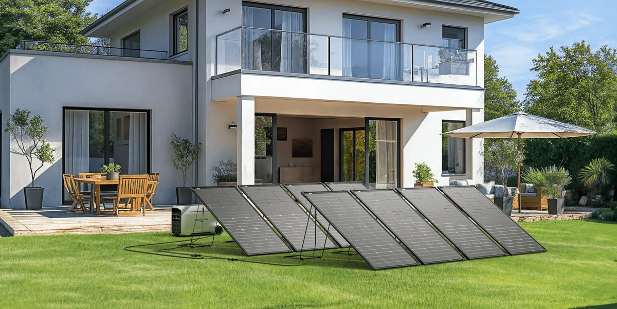 EcoFlow 125W 48V Monocrystalline Bifacial Modular Solar Panel