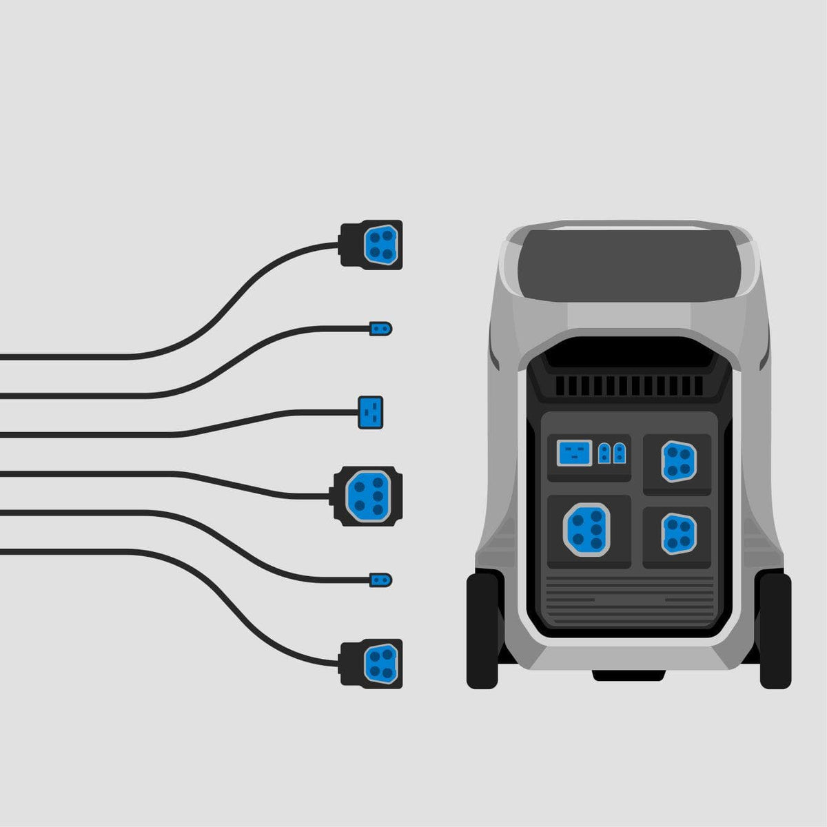 EcoFlow Delta Pro 3 Portable Solar Power Station 4,000W 4,096Wh