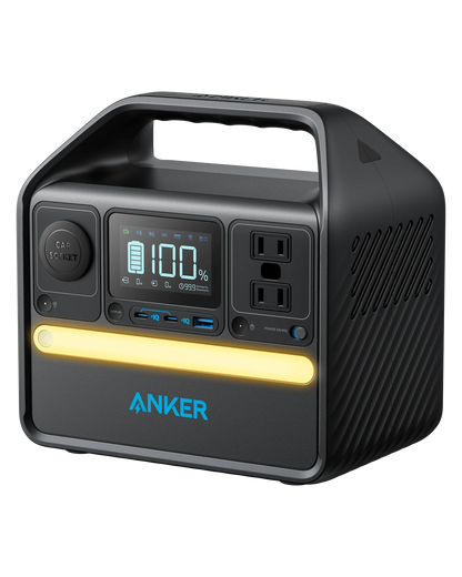 Anker SOLIX 522 PowerHouse Portable Power Station | 300W power Output | 299Wh Battery Capacity