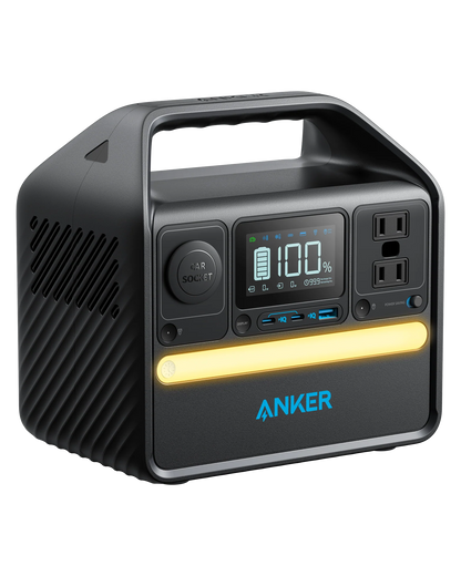 Anker SOLIX 522 PowerHouse Portable Power Station | 300W power Output | 299Wh Battery Capacity