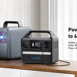 Anker PowerHouse 522 Portable Power Station | 300W power Output | 299Wh Battery Capacity
